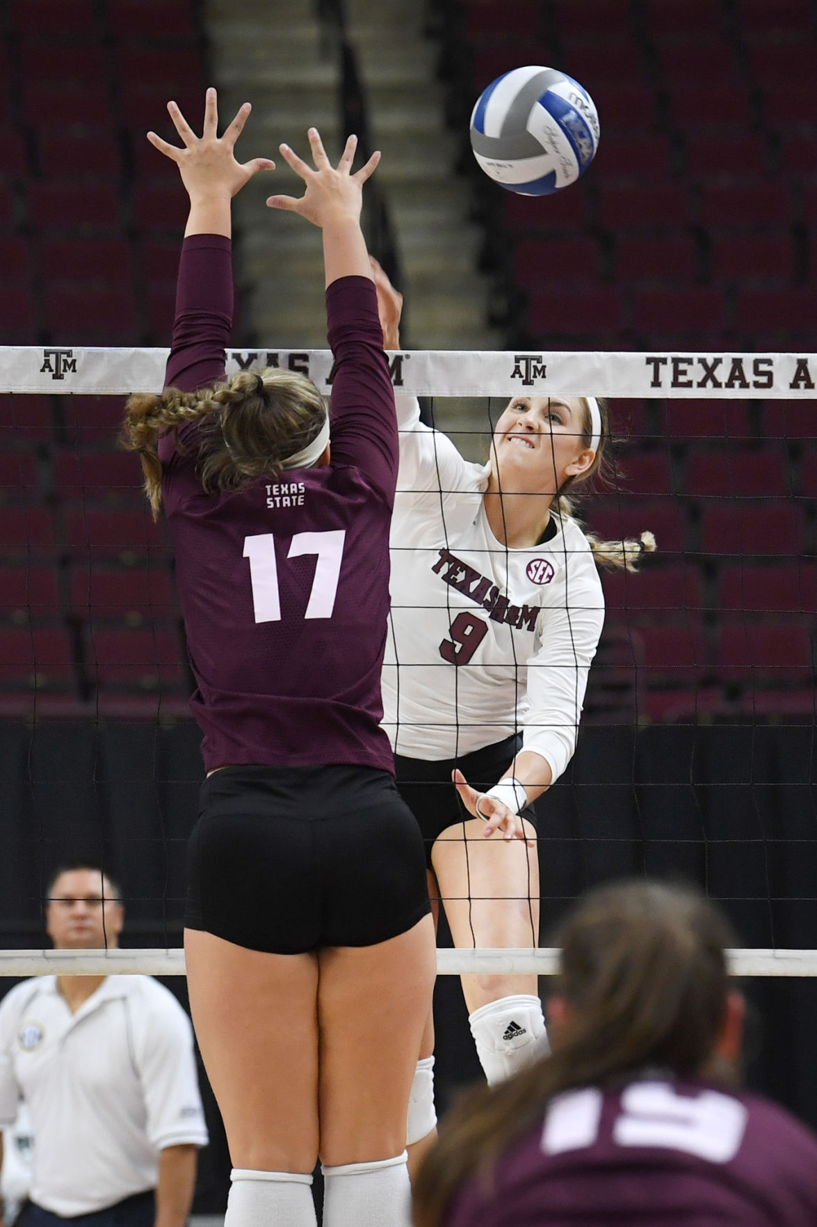 Texas A&M vs. Texas State volleyball